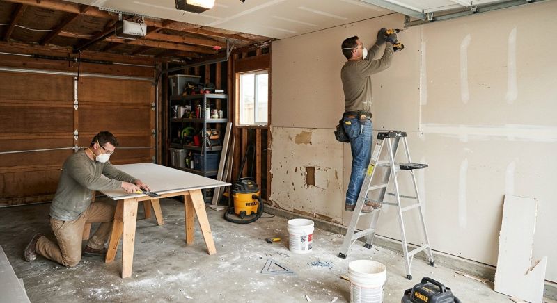 Ceiling Drywall Replacement in Olathe, KS